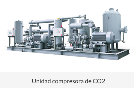 Unidad compresora de CO2